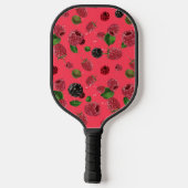 Frambospatroon Pickleball Paddle (Achterkant)