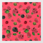 Frambospatroon Raamsticker (Vel)