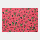 Frambospatroon Theedoek (Horizontaal)