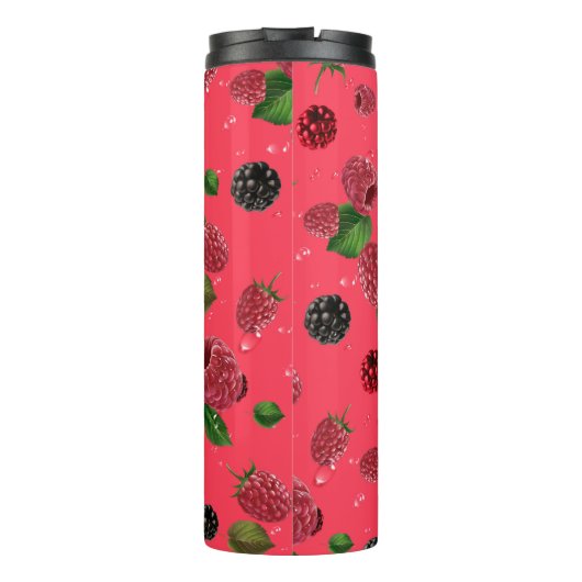 Frambospatroon Thermosbeker (Achterkant)