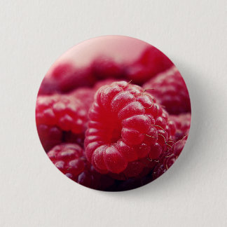 Frambozen 6 ronde button 5,7 cm