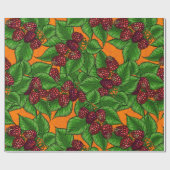 Frambozen Cadeaupapier (Vlak)