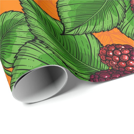 Frambozen Cadeaupapier (Rol Hoek)