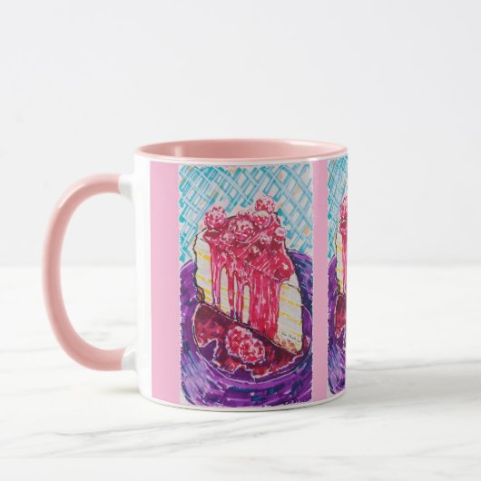Frambozen Cake Mok (Links)