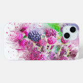 Frambozen Case-Mate iPhone Case (Achterkant (horizontaal))