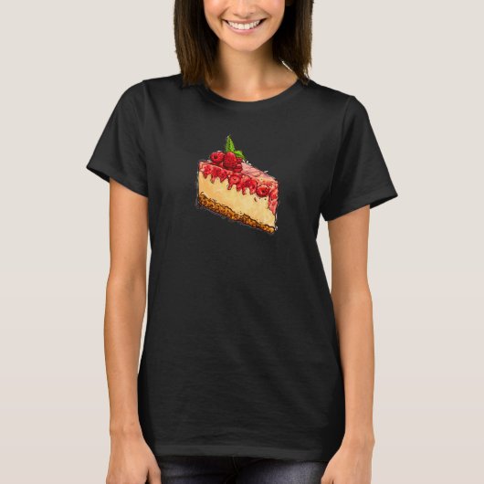 Frambozen Cheesecake Koppels Groepsfeest Halloween T-shirt (Voorkant)