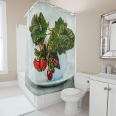 Frambozen Douchegordijn (In situ)