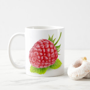 Frambozen en nertsen koffiemok