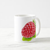 Frambozen en nertsen koffiemok (Voorkant rechts)