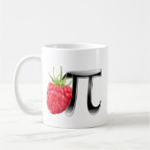 Frambozen en pi-symbool koffiemok (Links)