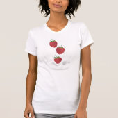 Frambozen en room t-shirt (Voorkant)