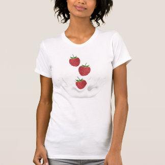 Frambozen en room t-shirt