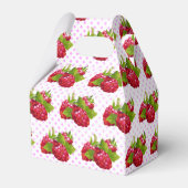 Frambozen Fruit Brunch Party Bedankdoosjes (Achterkant)