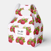 Frambozen Fruit Brunch Party Bedankdoosjes (Voorkant Zijde)