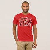 "Frambozen fruit" koetfoto. Bestel nu T-shirt (Voorkant volledig)