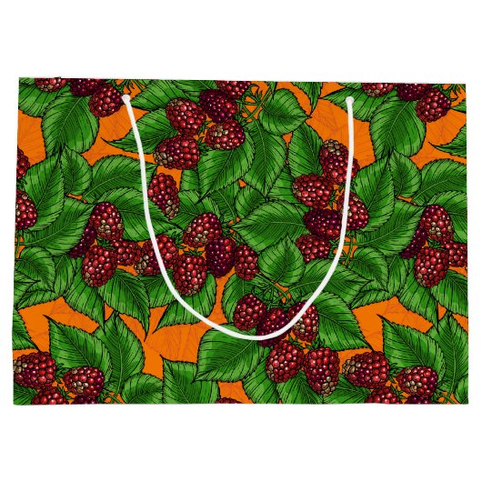 Frambozen Groot Cadeauzakje (Achterkant)