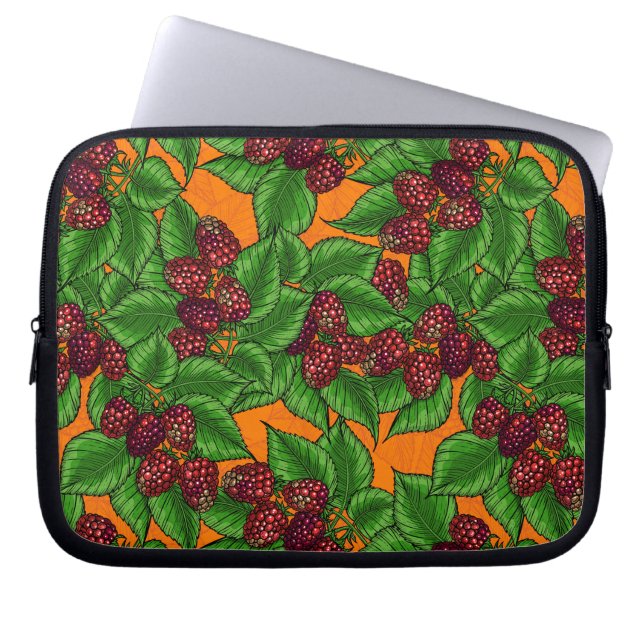 Frambozen Laptop Sleeve (Voorkant)