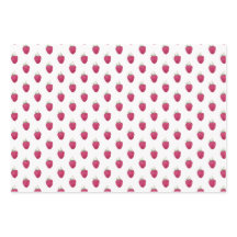 Frambozen met handbeschilderd Waterverf Patroon