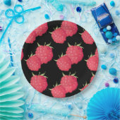 frambozen papieren bordje (Feest)