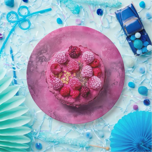 Frambozen, Papieren Bordje (Feest)