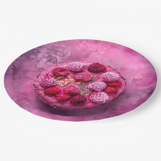 Frambozen, Papieren Bordje (Gekanteld)