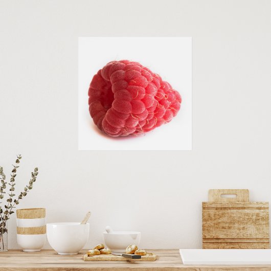 Frambozen Poster (Keuken)