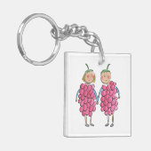 Frambozen Sleutelhanger (Voorkant Links)