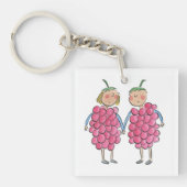 Frambozen Sleutelhanger (Voorkant)