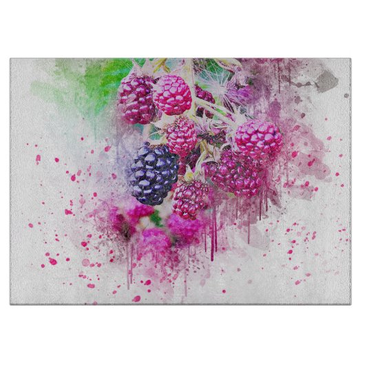 Frambozen Snijplank (Voorkant)