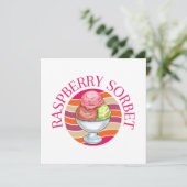 Frambozen Sorbet (Staand voorkant)