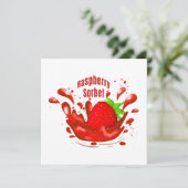 Frambozen Sorbet (Staand voorkant)