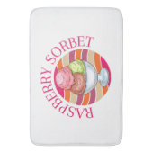 Frambozen Sorbet Badmat (Voorkant Verticaal)