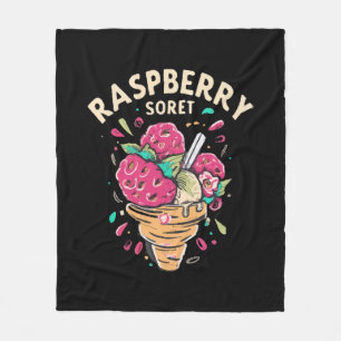 Frambozen Sorbet Fleece Deken