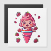 Frambozen sorbet Kawaii (Voorkant / Achterkant)
