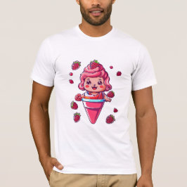 Frambozen sorbet Kawaii T-shirt