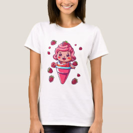 Frambozen sorbet Kawaii T-shirt