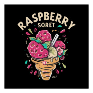 Frambozen Sorbet Perfect Poster