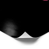 Frambozen Sorbet Perfect Poster (Hoek)