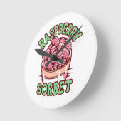 Frambozen Sorbet Ronde Klok (Hoek)
