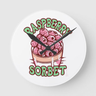 Frambozen Sorbet Ronde Klok