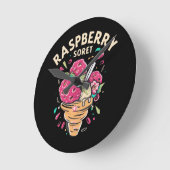 Frambozen Sorbet Ronde Klok (Hoek)
