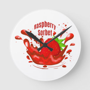 Frambozen Sorbet Ronde Klok