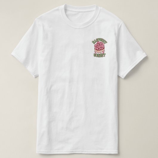 Frambozen Sorbet T-shirt (Design voorkant)