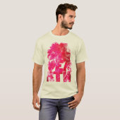 Frambozen Splash T-shirt (Voorkant volledig)
