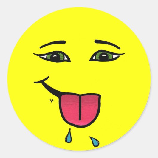 Frambozen Sticker (Voorkant)