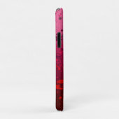 Frambozen stuiflawine: Abstracte spat kunst Case-Mate iPhone Case (Achterkant/rechts)