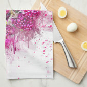 Frambozen Theedoek (Quarter Fold)