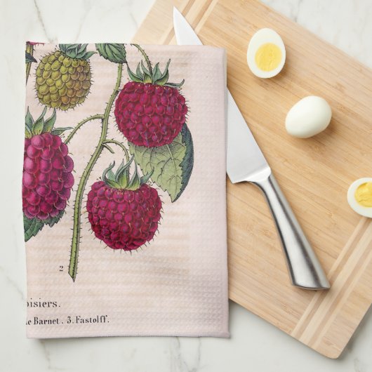 Frambozen Theedoek (Quarter Fold)