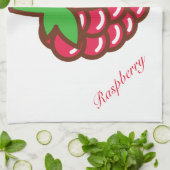 Frambozen Theedoek (Gevouwen)