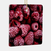 Frambozen, vers rood keramisch ornament (Rechts)